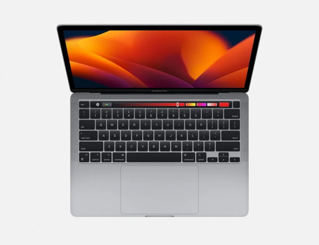 Apple Macbook Pro M2 8-core GPU-| 10-Core GPU | 8GB Memory | 256GB SSD Storage | 13-inch Retina display with True Tone
