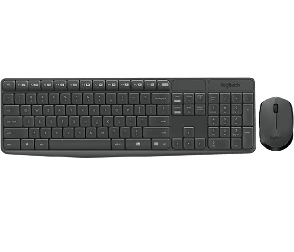 LOGITECH MK220 WIRELESS KEYBOARD AND MOUSE COMBO SET