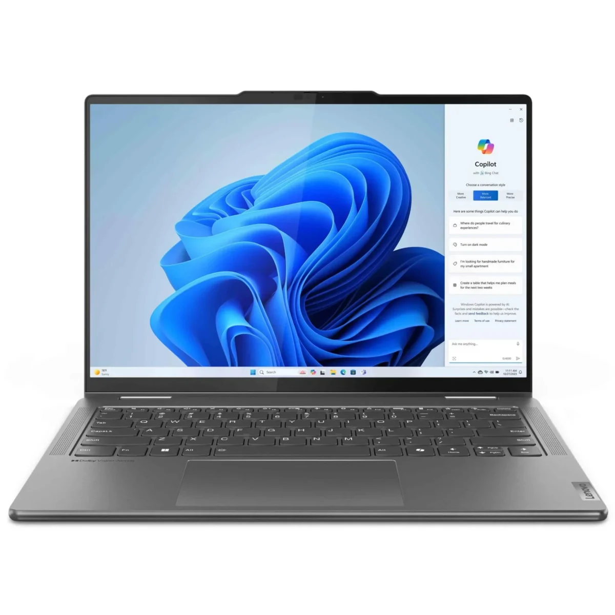 Lenovo Yoga 7 16AHP9 2in1 Ryzen 5 8640HS | 8GB RAM | 512 SSD | 16" WUXGA 360 Touch Screen Display | Win 11 | Pen Included