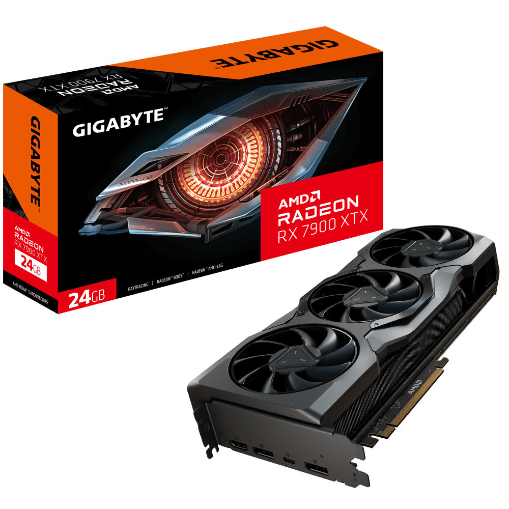GIGABYTE Radeon RX 7900 XTX Gaming | OC 24G Graphics Card | 3X WINDFORCE Fans | 24GB 384-bit GDDR6 - Image 1