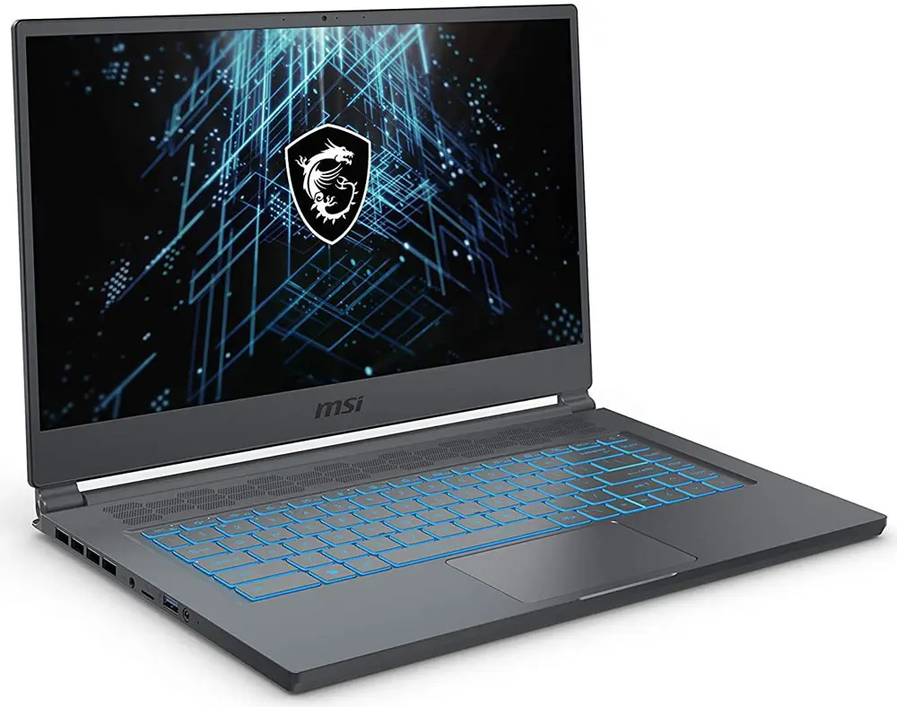 MSI Stealth 15M i7 11th Gen | GTX 1660Ti 6GB GPU | 16GB RAM | 512GB SSD | 15.6″ FHD 144Hz display - Image 2