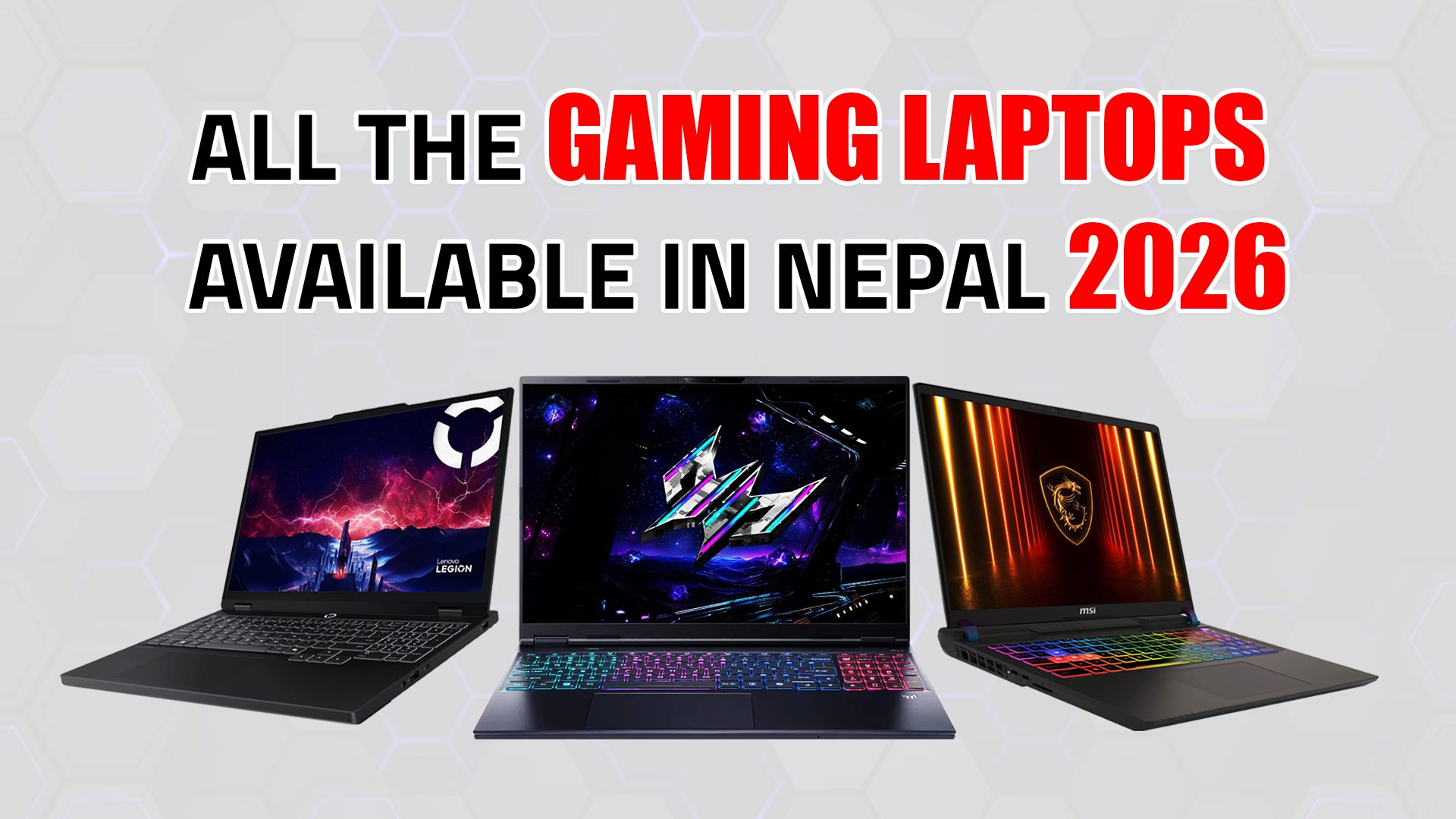best gaming laptop in Nepal 2026