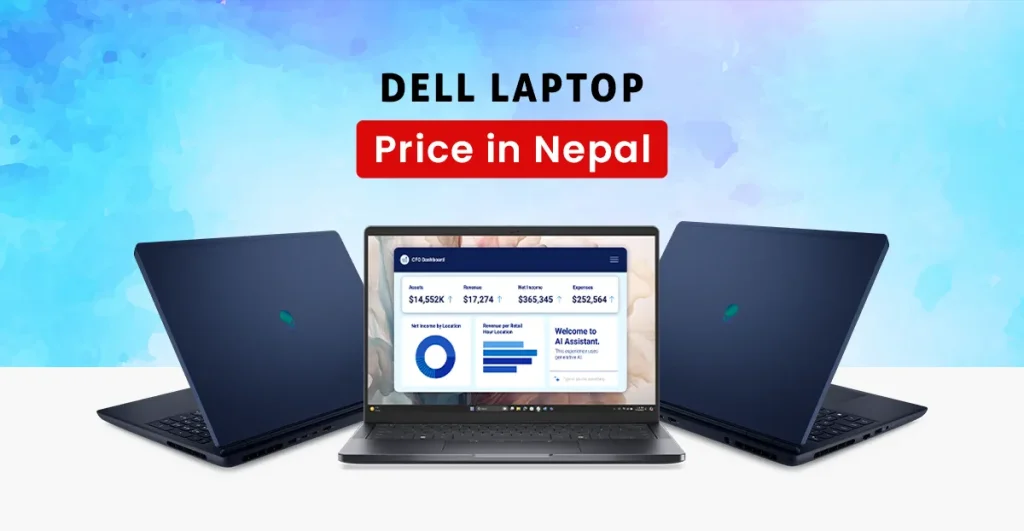 Dell laptop price in Nepal 2026