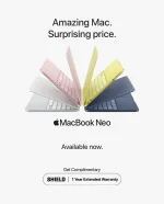 Apple MacBook Neo (Apple A18 Pro Chipset | 8GB Unified Memory | 512GB SSD | 6-core CPU & 5-core GPU | 13.0" Liquid Retina (2408 x 1506) IPS Display | Wi-Fi 6E & BT 6 | 1 Year Apple Warranty) - Image 7