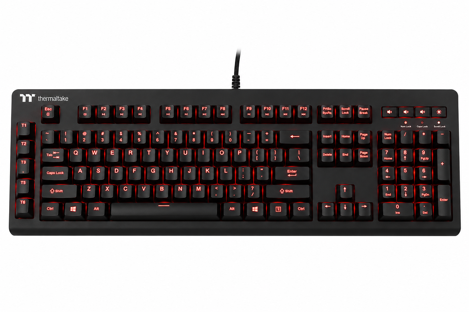 0afbf36b-2db5-4b94-9aa5-9f080a40d205 Thermaltake MEKA PRO Cherry MX Mechanical Gaming Keyboard - Image 1
