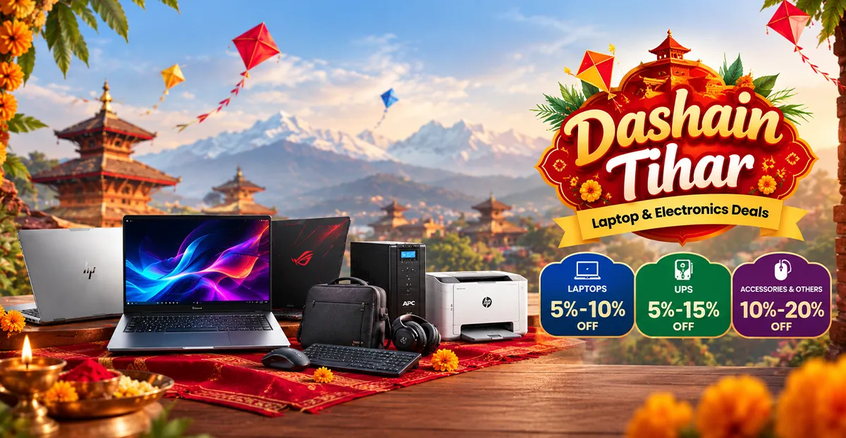 Dashain Offer on Laptops