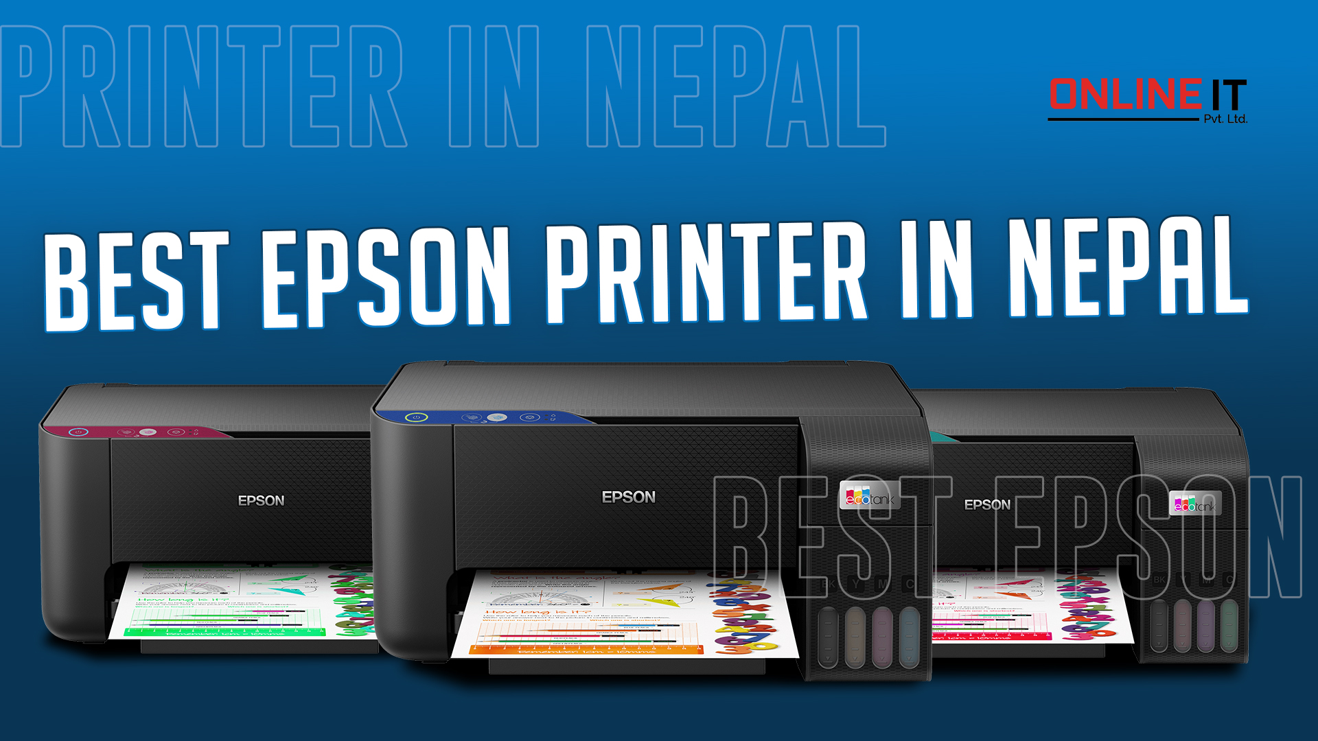 Best Epson Printers Price in Nepal (2026)